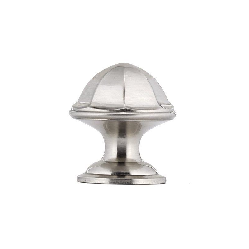 Expression 1 1/8" Diameter Round Knob, Brushed Nickel