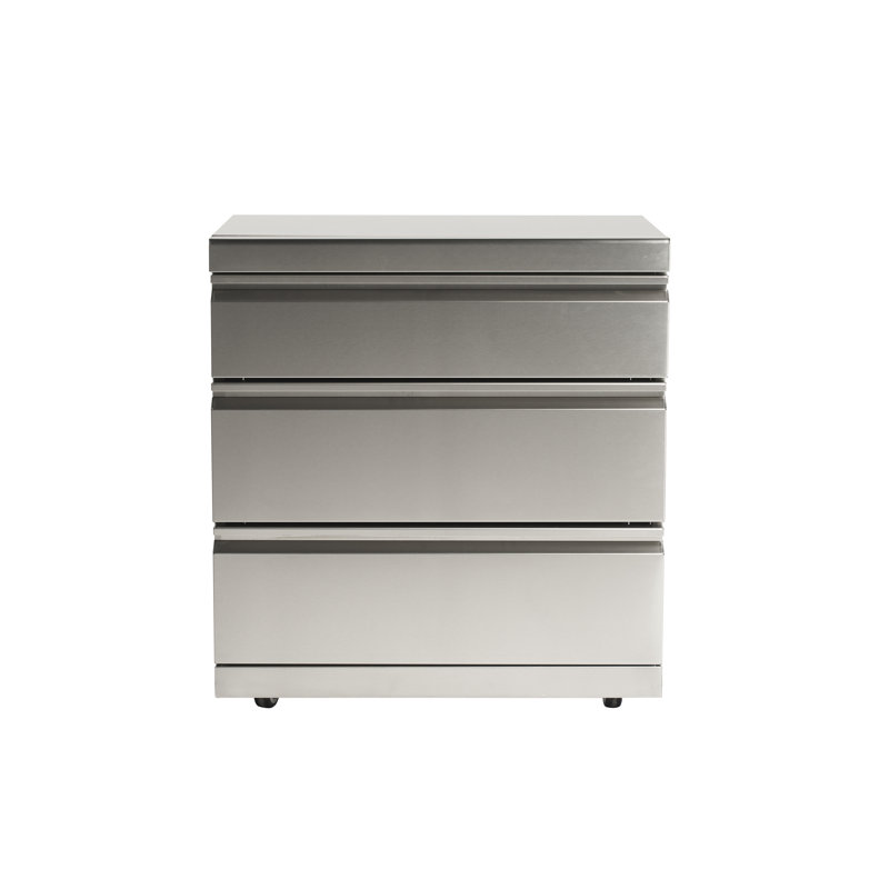 Stainless Steel 3 Drawer Cabinet