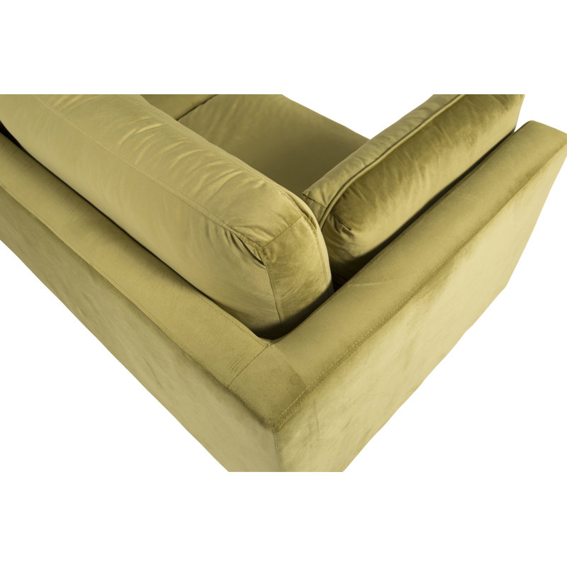 Padmini 3 Seater Sofa, Olive Green