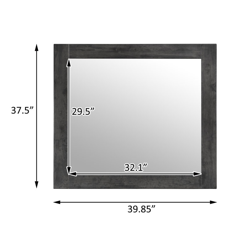Miroir rectangulaire pour commode Chenese