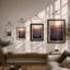 Lavender at Dawn Botanical - Framed Print-980309131-980309124
