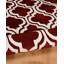 Tapis rouge / ivoire Allmon