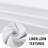 Linen Look 100% Blackout Curtains for Bedroom Full Light Blocking Rod Pocket 42 Inches Wide Linen Textured Thick Window Curtain Drapes with Backing-1600622929-1600622933