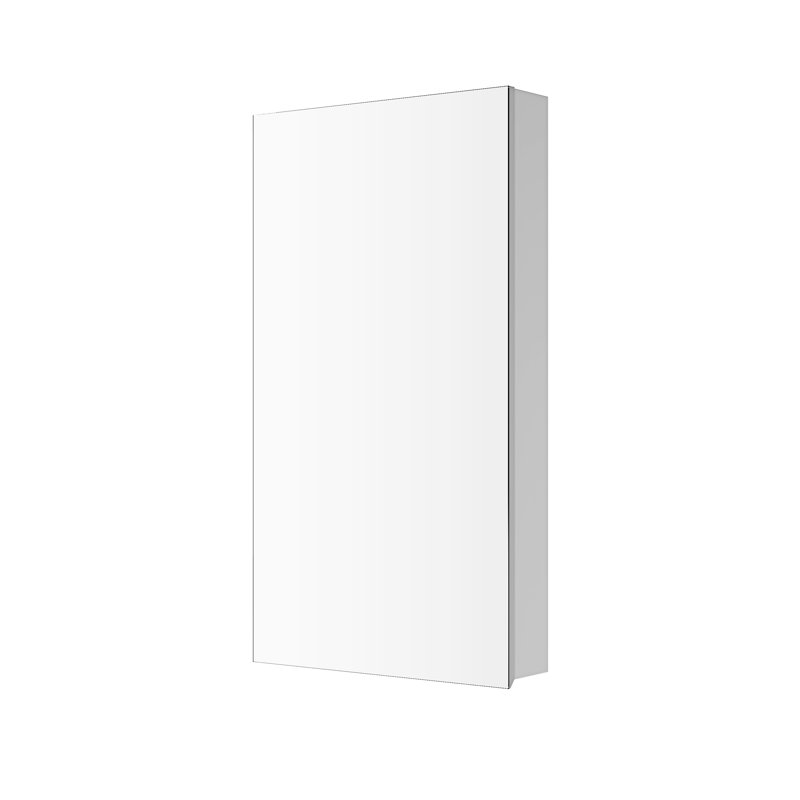 20''X36'' Bathroom Mirror Cabinet - Engineered Wood. Wall Mount. Recessed/Surface. Manicure Storage. Stylish Look. Easy Installation 36'' H Medicine 20'' W. Wooden Door. Face Mask And Functional. No
