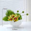 Ornements de fleurs simulées