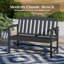 High-Density Polyethylene (HDPE) Outdoor Bench-1021923986