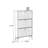 Drak Gray Aluminum Shoe Storage