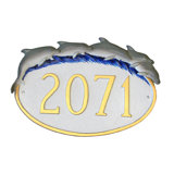 1-Line Wall Address Plaque