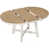 Blanc antique / bois de chêne naturel sélectionné