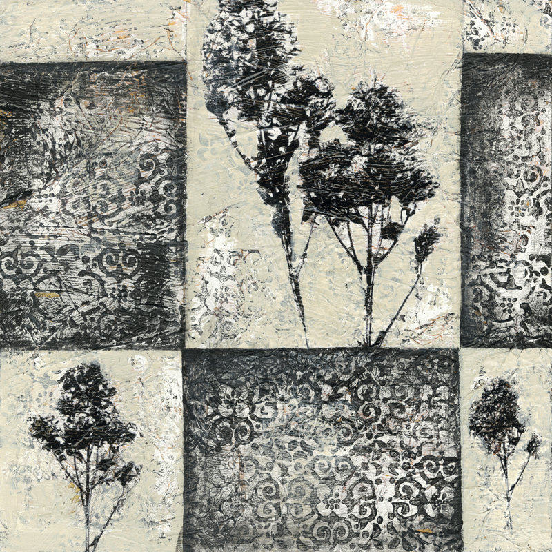 Toile Redone I by Jennifer Goldberger - Wrapped Canvas Print, 30cm H x 30cm W