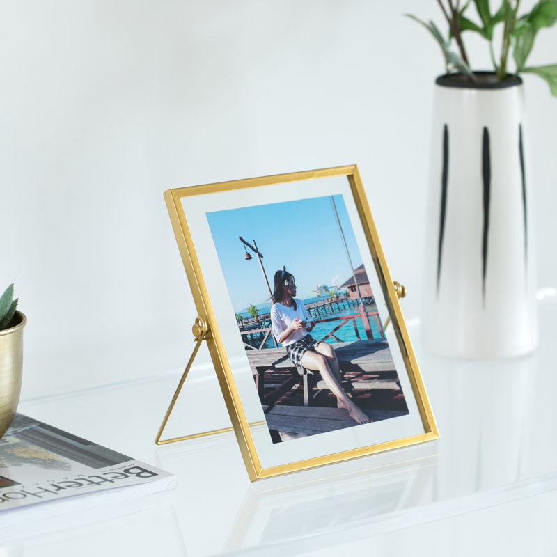 Cadre photo de table flottant Modern