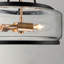 3 - Light Glass Drum Semi Flush Mount Light-217375314-217375319