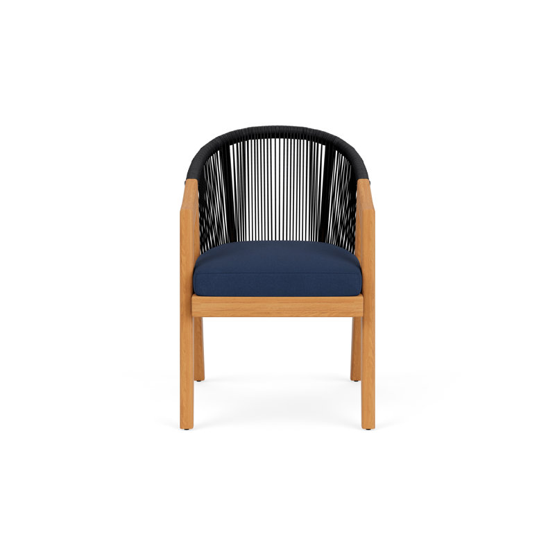 Alpine Outdoor Dining Armchair, Sandberg Navy