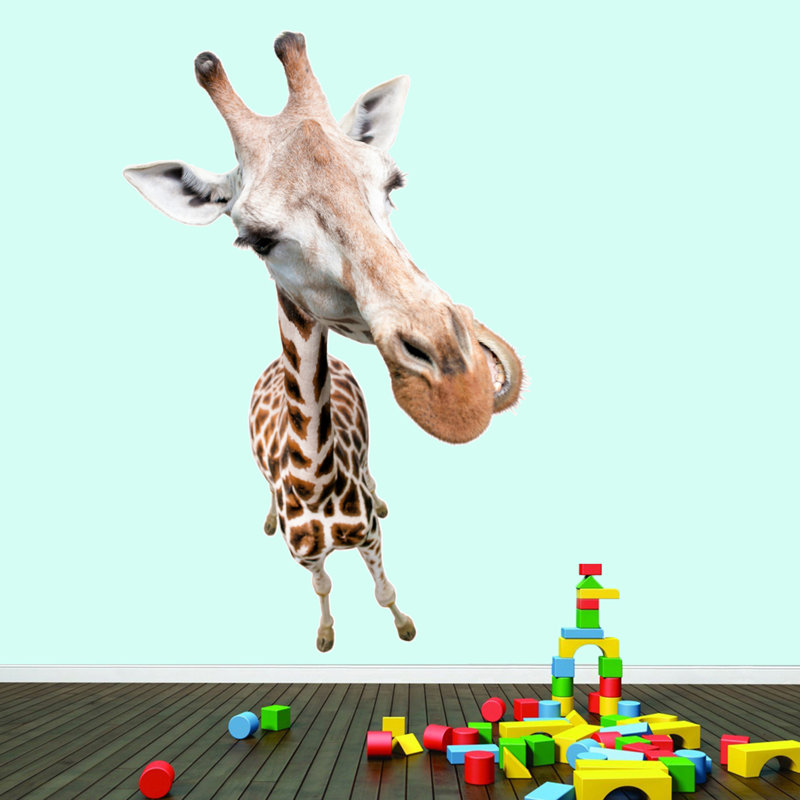 Animals Wall Decal, 70" H x 46" W