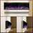 60" Wide Recessed and Wall Mounted Electric Fireplace - Linear 1500W Heater with Remote-128651766