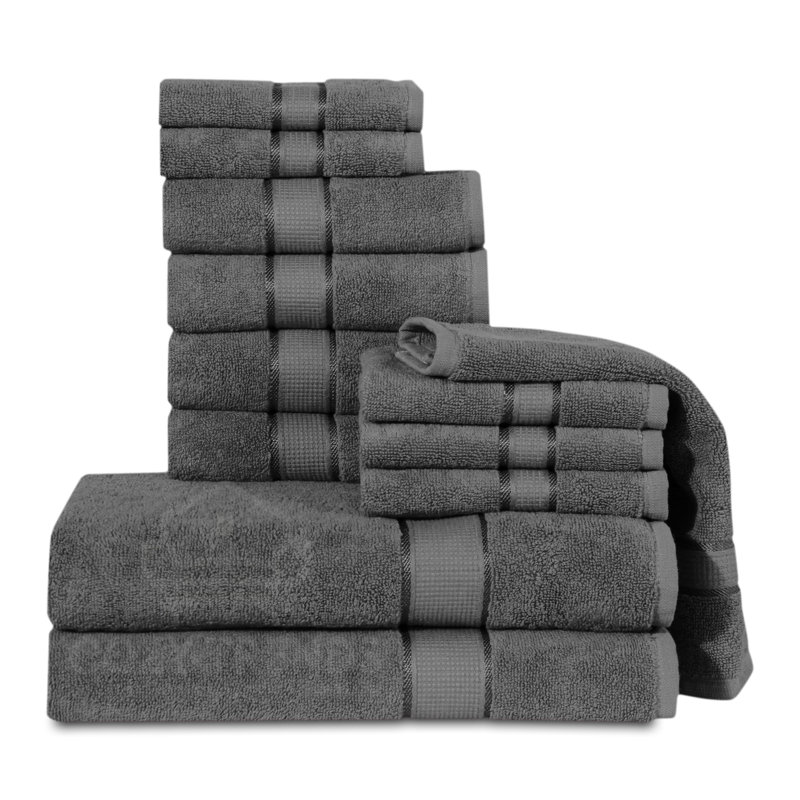 Kitchen Towel Linen Set, Gray