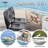 Outdoor 4.3'' Seat / Back Cushion-1665002987