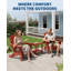 Fauteuil Adirondack pliable en PEHD pour terrasse Patio-1517462295