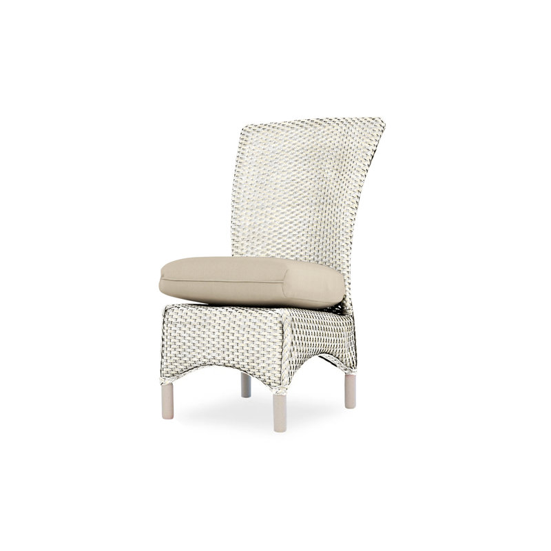Mandalay Outdoor Dining Armchair, Antique White, Fife Aruba