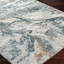 Blue Modern Rug, Abstract Easy to Clean Rug For Living Room, Dining Room, Bedroom, Kitchen-1248012405