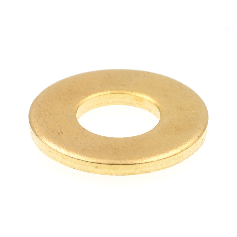 Prime-Line Flat Washers, 4.3" H x 3.6" W x 0.4" D, Brass