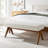 Lyra Fabric Upholstered Bench-106482682-106482681