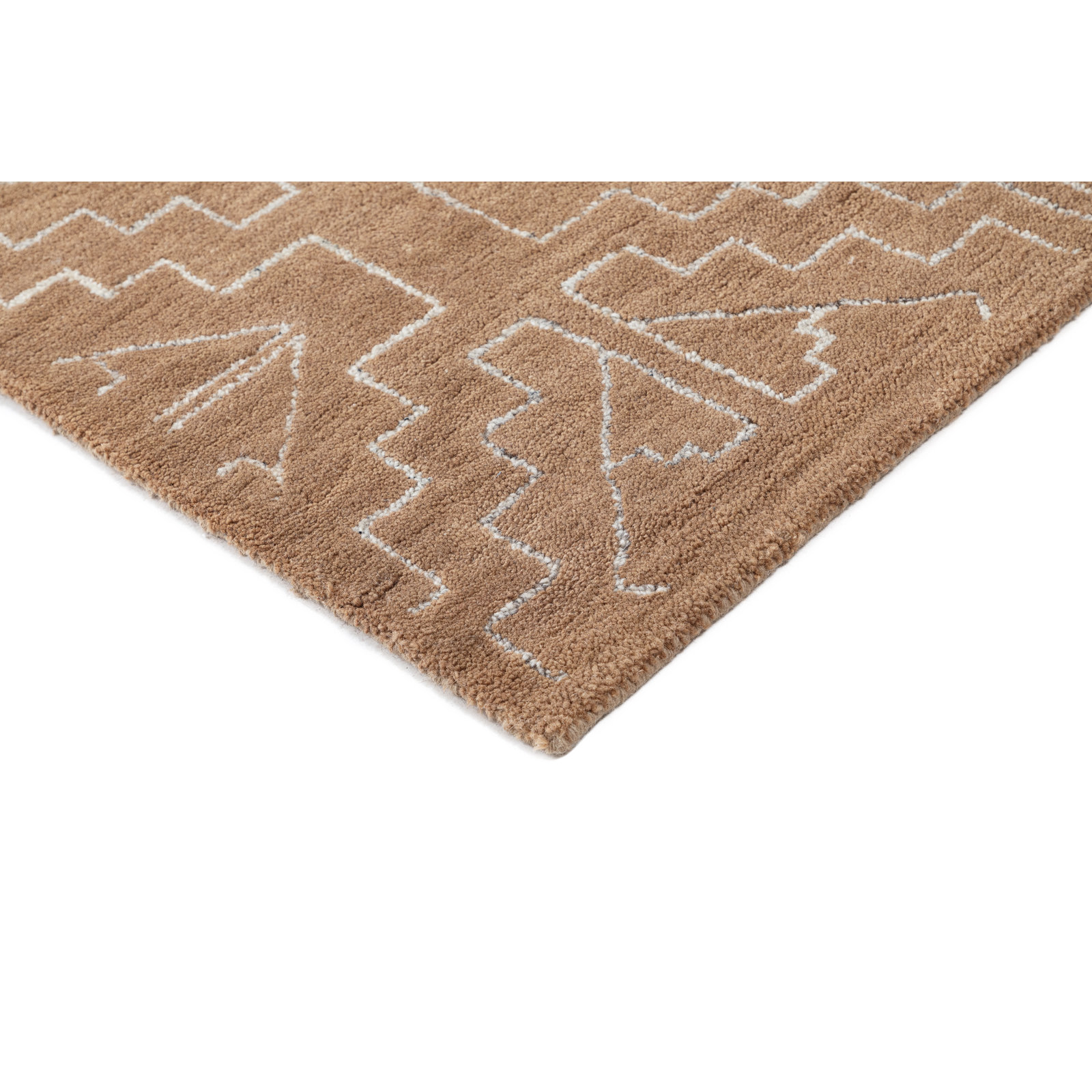 Joss & Main Tifton Hand Tufted Wool Rug, Runner 2'6" x 8'