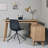 Jurine L-Shaped Credenza Desk-116926984