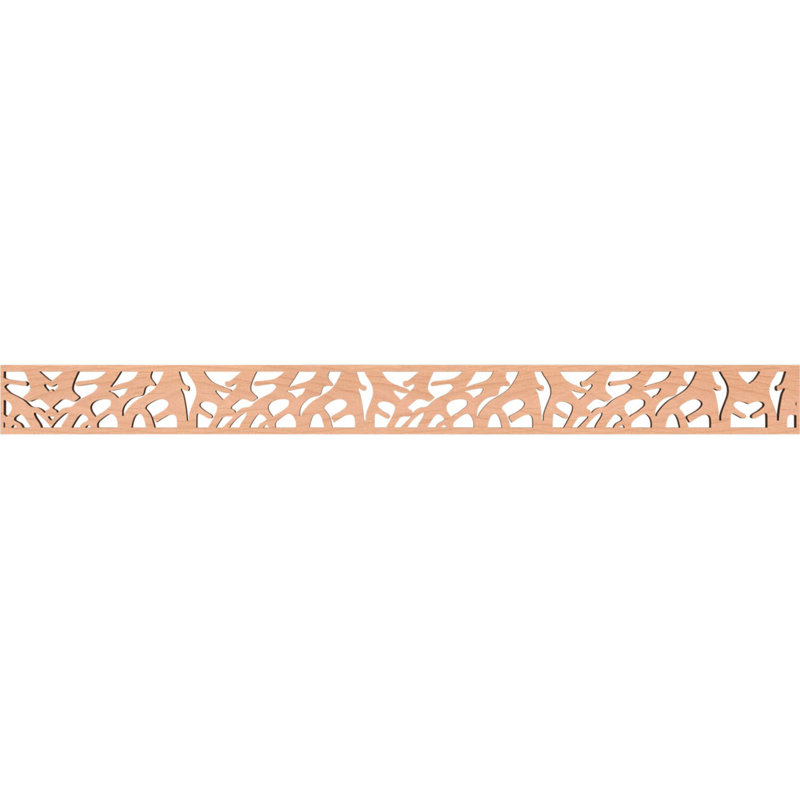 Moulure Manton, Aulne, H 4 po x l 46,375 po x P 0,375 po