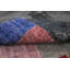 Tapis coloré patiné 8 x 10