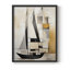 NAUTICAL Series CCGLXVI - Impression encadrée de qualité supérieure - Prêt à être accroché - Aucun clou requis-1882305863-1882305722