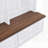 Farmhouse 4-in-1 Hall Tree with Wood Grain Bench, Mudroom Versatile Coat Rack, and Large Drawers for Entryway Organization-129333378