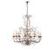 Crystal Bud 8 - Light Chandelier-60564369