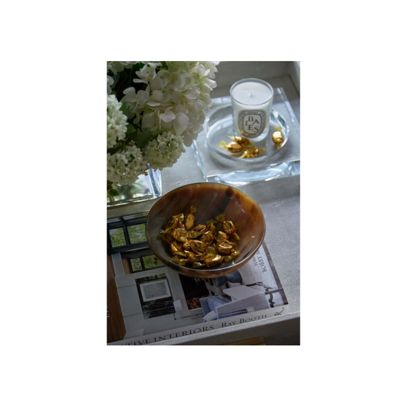 Dish, 1.25" H x 5.75" W x 5.75" D, Clear