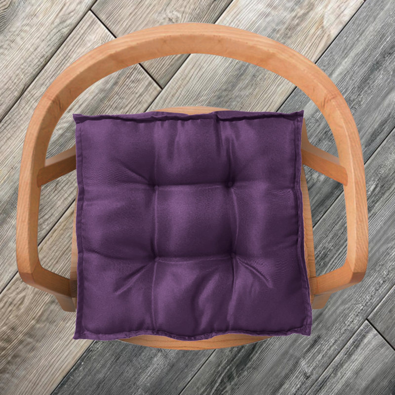 OUTDOOR WATERPROOF BOOSTER CUSHION 45X45 SILVER, Aubergine