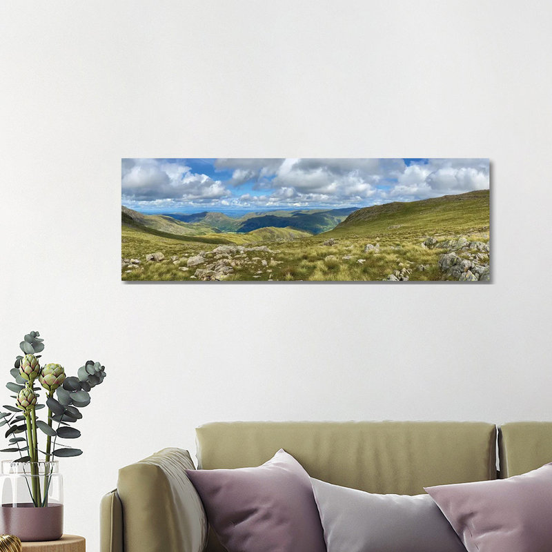 Greenscape by Noah Bay - Wrapped Canvas Panoramic Print, 121.92 cm H x 40.64 cm W x 1.91 cm D