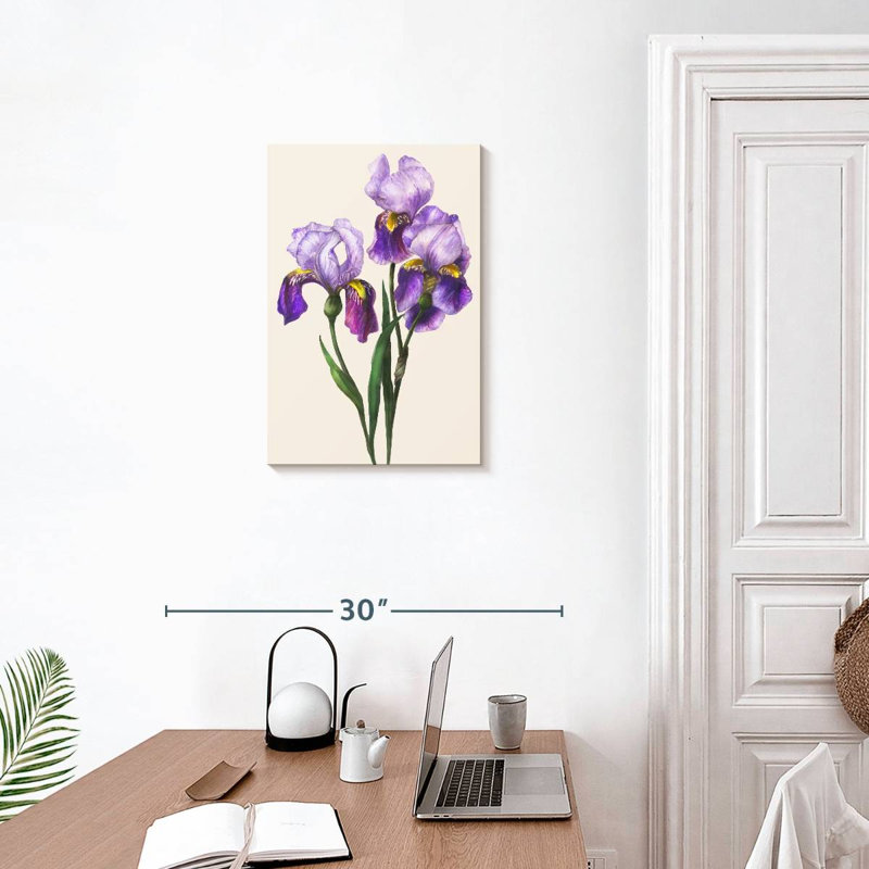 Harnek Garden Floral I, 24" H x 16" W