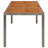 Mileni Rectangular Metal Outdoor Coffee Table , in. W 35.4'' in. D-1643859220-1643859219