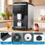 Machine à glace de comptoir avec distributeur automatique, 80 lb par jour, 7,5 lb de glace