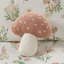 Whimsical Green Bedding Sets, Polyester Comforter With Mushroom And Floral Design, Perfect For Home Décor