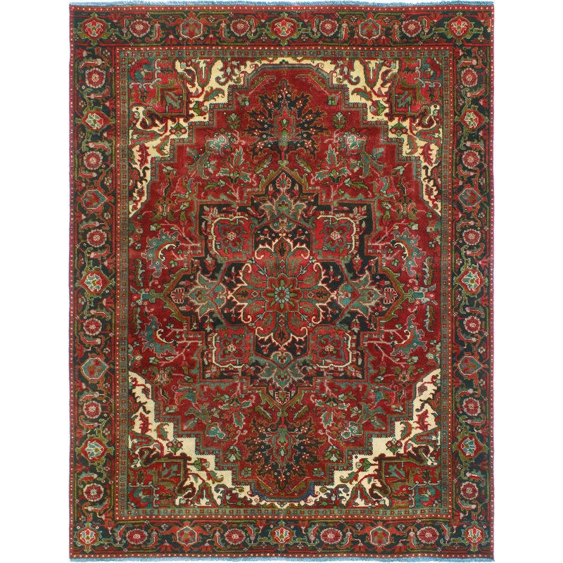 Khylar Heriz Pervin Red Rug
