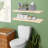 Sorbus Wood Floating Shelves for Wall - Long 24” Solid Wood Wall Shelves for Bathroom Decor, Books, Bedroom & Living Room - Set of 2. Natural-111103432-124322103