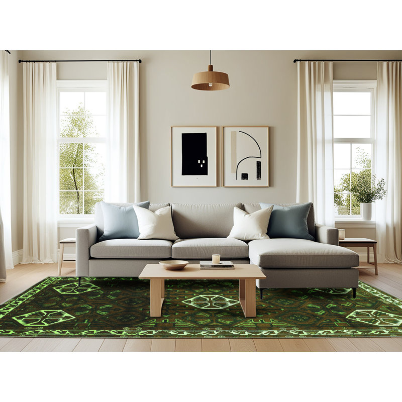 Tapis verts Traditional 617, Rectangle 6 pi x 9 pi