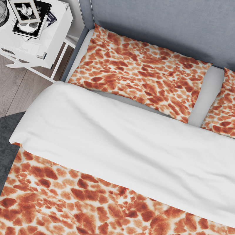 Giraffe Skin I Polyester Animal Print Duvet Cover