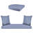 Cecilton 4 Piece Rattan Sofa Seating Group -27165462-23609067