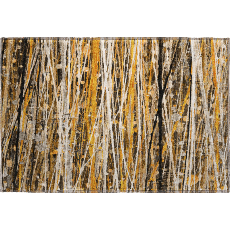 Tapis de qualité supérieure lavable à la machine Mayfield AMF2126, Cuivre, 1 pi 8 po x 2 pi 6 po