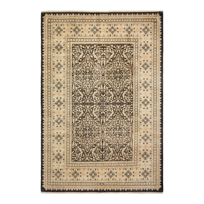 Classic One-of-a-Kind 6' 1" X 8' 10" Hand Knotted Area Rug