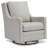 Kambria Upholstered Swivel Armchair-691422995