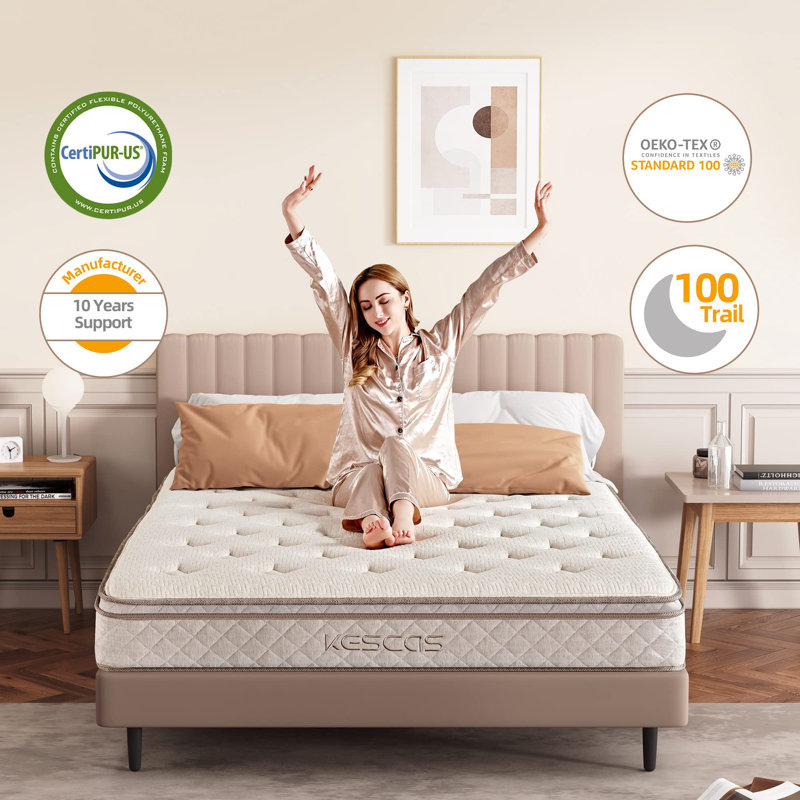 Serweet 12'' Medium Mattress, Queen