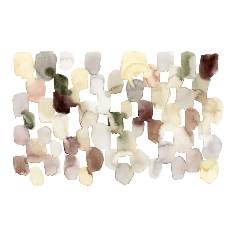 Melted Sediment III by Grace Popp -  Painting, 20 cm H x 30 cm W, Wrapped Canvas